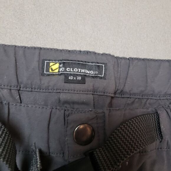Convertible cargo pants BC clothing pants shorts size 40 - Picture 3 of 12
